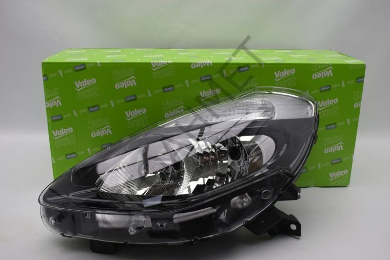 Renault Clio 3 Ön Far Komple Makyajlı Kasa İçi Siyah