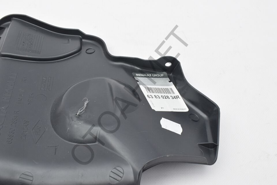 Dacia Duster Sağ Ön Şase Koruyucu Davlumbaz 638302834R