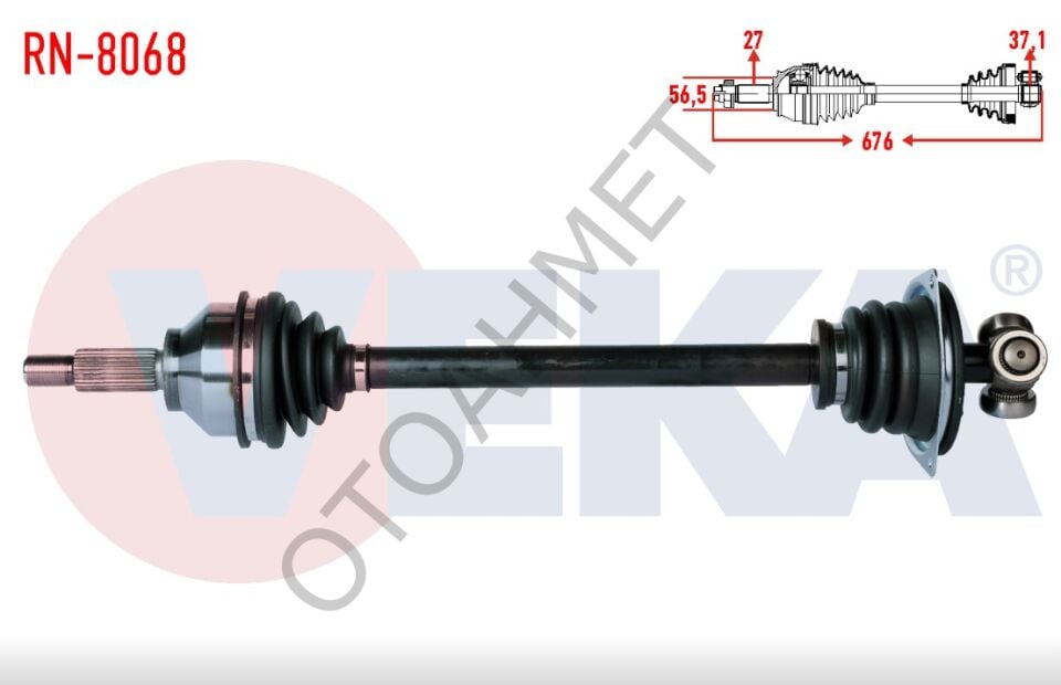 Renault Trafic Opel Vivaro Sol Ön Aks Komple