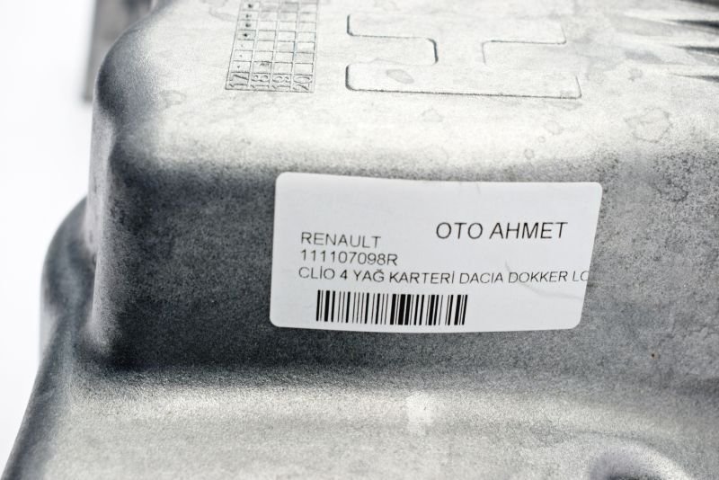 Renault Clio 4 Dacıa Dokker Lodgy Yağ Karteri