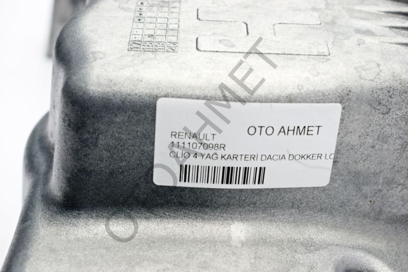 Renault Clio 4 Dacıa Dokker Lodgy Yağ Karteri