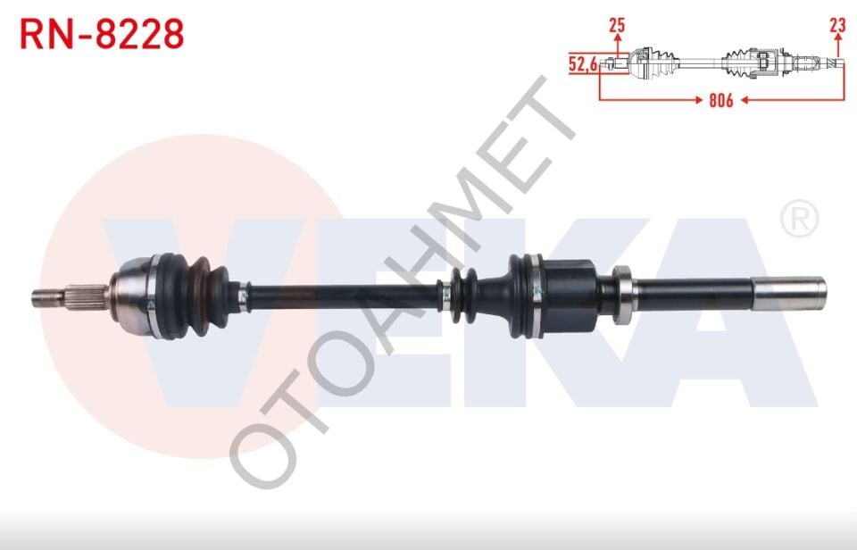 Scenic 2 Otomatik Vites Sağ Ön Aks