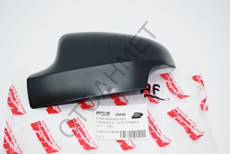 Dış Dikiz Ayna Kapağı Renault Symbol Dacia Sandero 2 Sol 2013