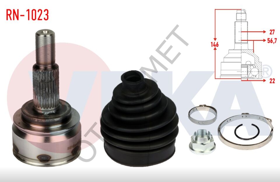 Renault Kangoo 3 Aks Kafası