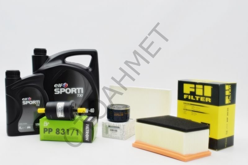 Renault Clio Benzinli Yağ Bakım Seti