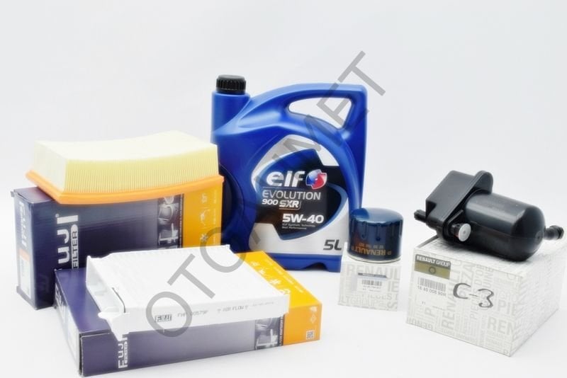 Clio 3 Motor Periyodik Bakım Seti