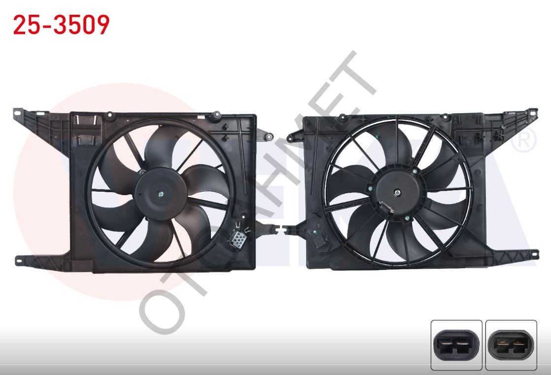 Fan Motoru (Davlumbazlı) Dacia Logan Sandero