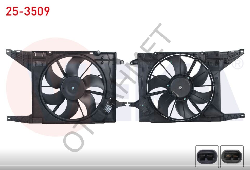 Fan Motoru (Davlumbazlı) Dacia Logan Sandero