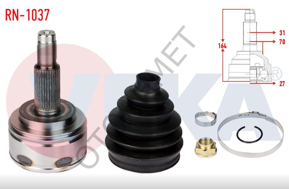 Renault Master 3 Aks Kafası Dış