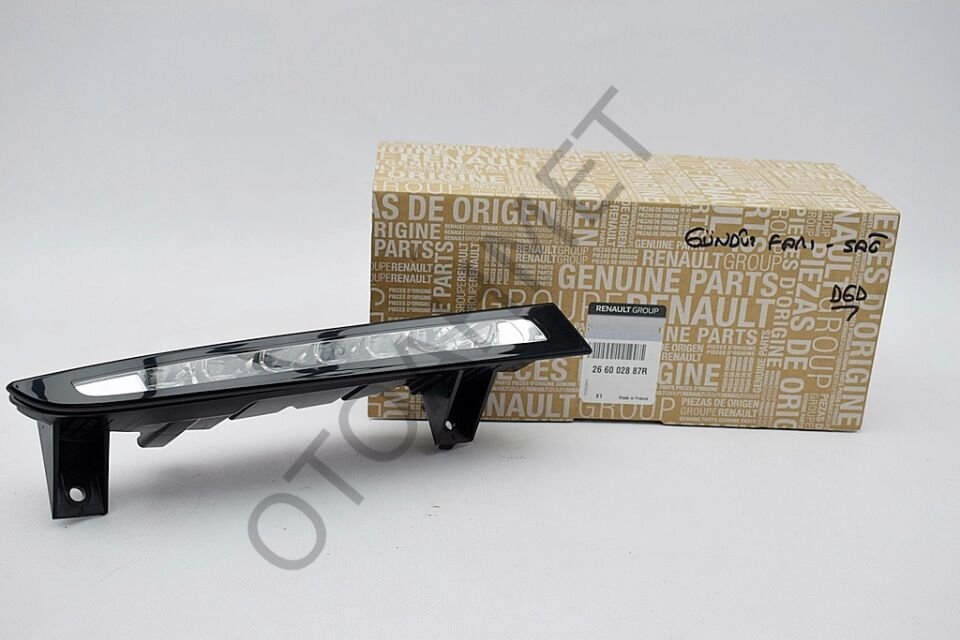 Renault Megane 3 Gündüz Farı (Ledi) Sağ 266002887R