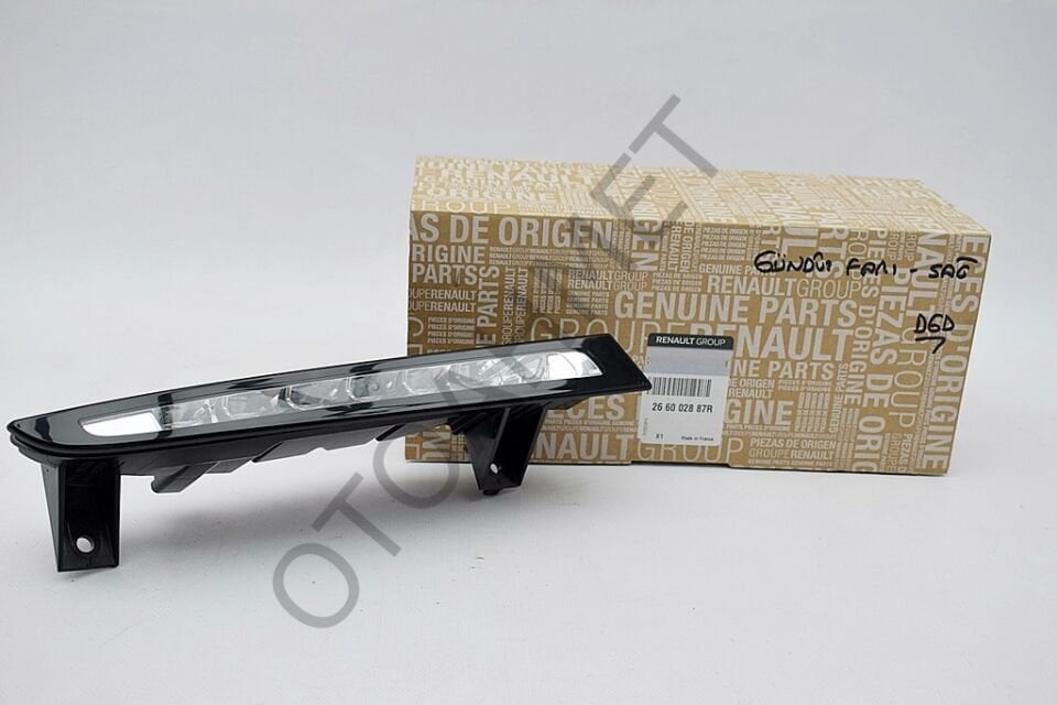 Renault Megane 3 Gündüz Farı (Ledi) Sağ 266002887R