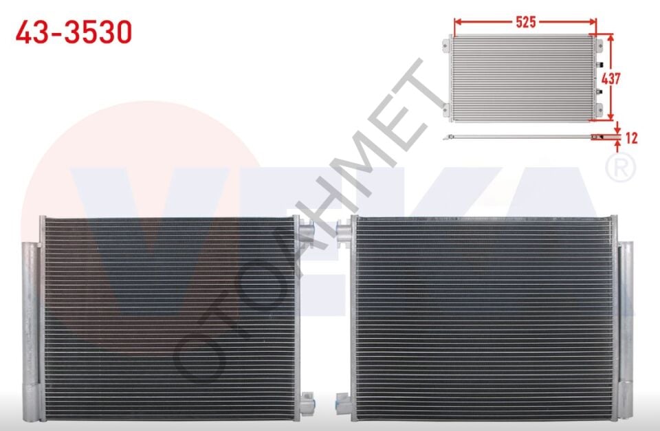 Renault Megane 4 Klima Radyatörü-921001829R