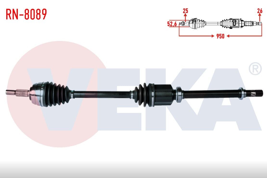 Dacia Duster Ön Aks Komple Sağ 4x2
