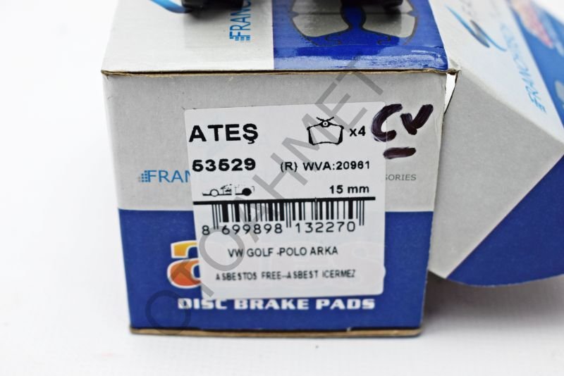 Renault Megane 2 Scenic 2 Arka Fren Balatası Takım