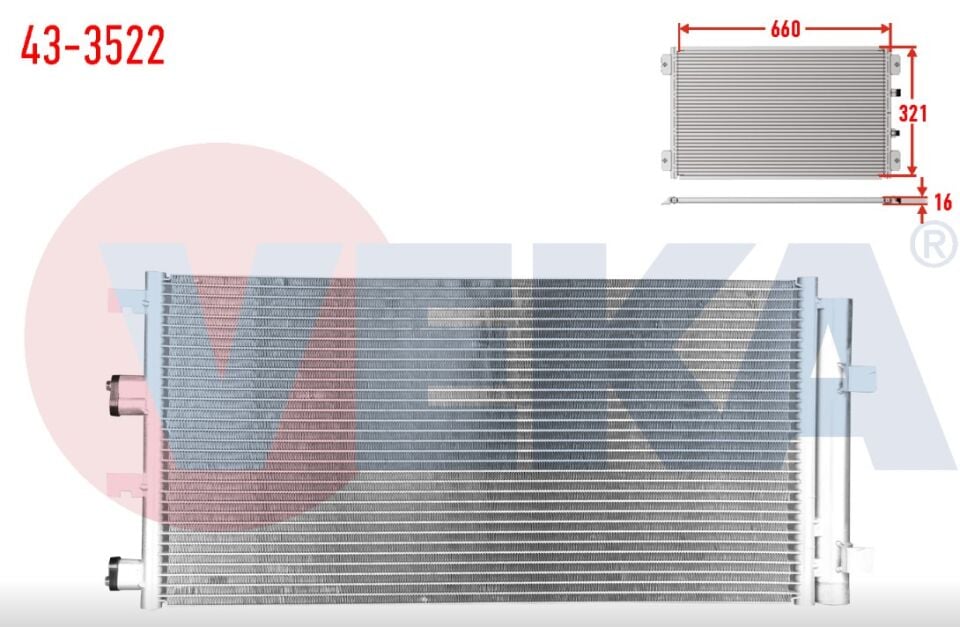 Laguna 3 Latitude İntercooler Radyatörü