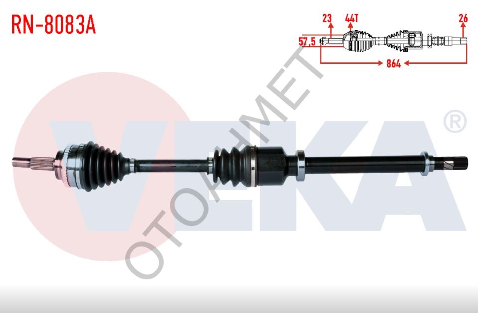 Renault Clio Symbol Thalia Kasa Sağ Ön Aks Komple