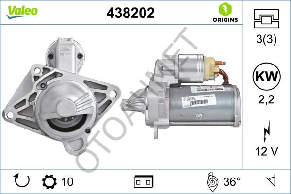 Marş Motoru Dinamosu Master 3 Trafic 8200568535
