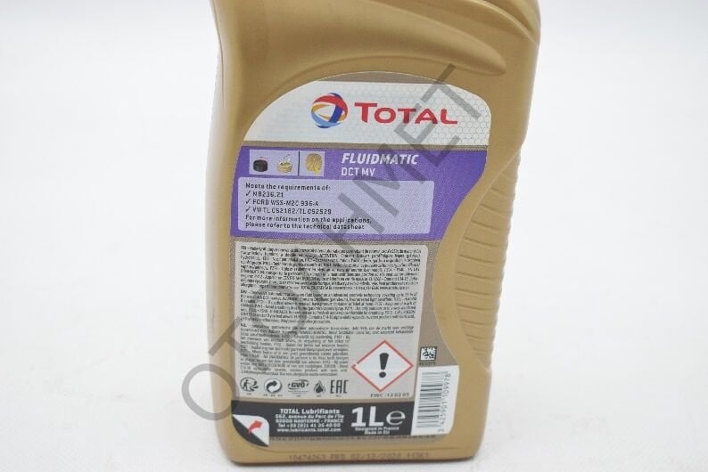 Total Fluıdmatıc Dct Mv Şanzıman Yağ