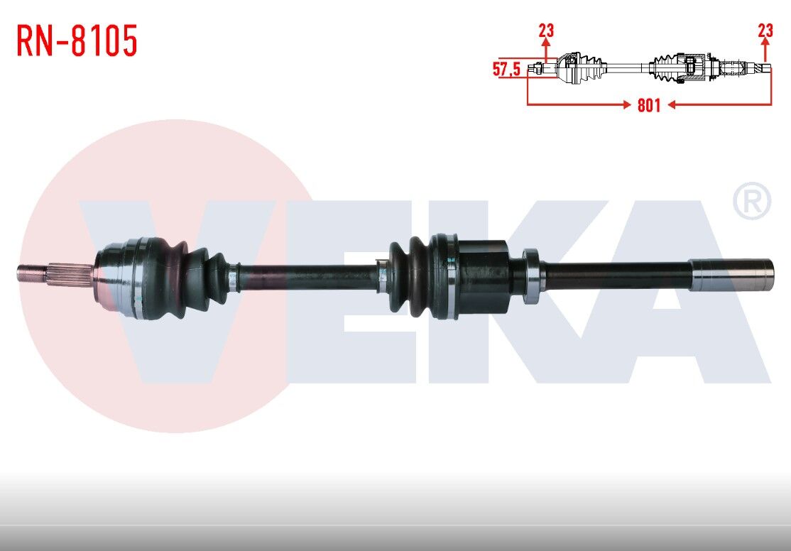 Renault Laguna Sağ Aks Volvo N7q Motor