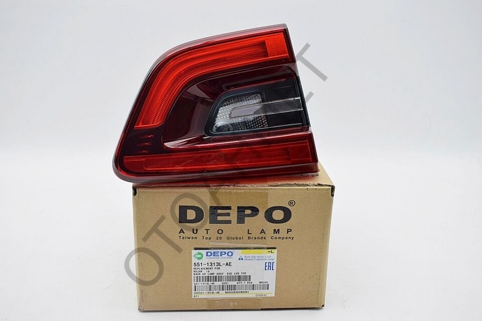 Arka Stop Lambası Renault Kadjar Sol İç