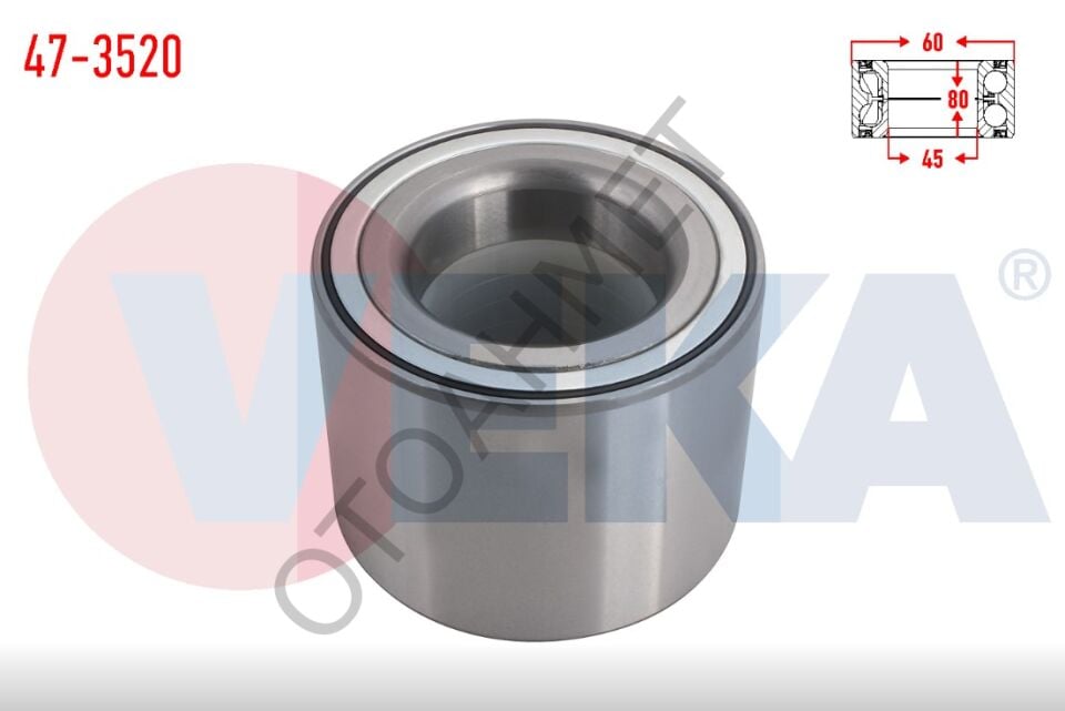 Arka Teker Bilyası Renault Master 3 L3 Kasa