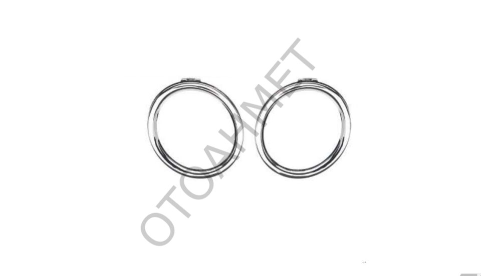 CLİO 4 SİS FAR ÇERÇEVE TAKIMI