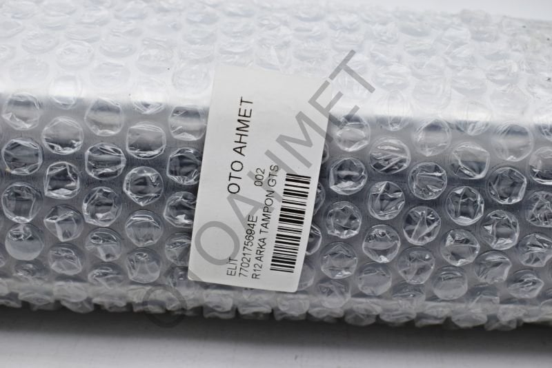 Arka Tampon Renault 12 GTS Demir Nikelajlı