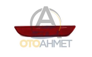 Arka Tampon Reflektörü Sol Clio 4 (Kırmızı)