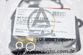 Renault 9 Karbüratör Contası Takım