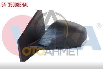 Renault Megane 3 Fluence Sol Dikiz Aynası Siyah Kapak
