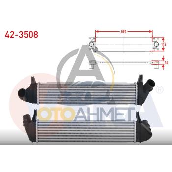 Turbo Radyatörü Dacia Logan Duster Sandero